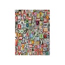 دفتر کلاسوری ۲۰۰ برگ قفل فلزی ۲۶ سوراخ میکرو